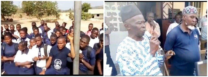 Donation of computers and pens to Boyo Secondary School